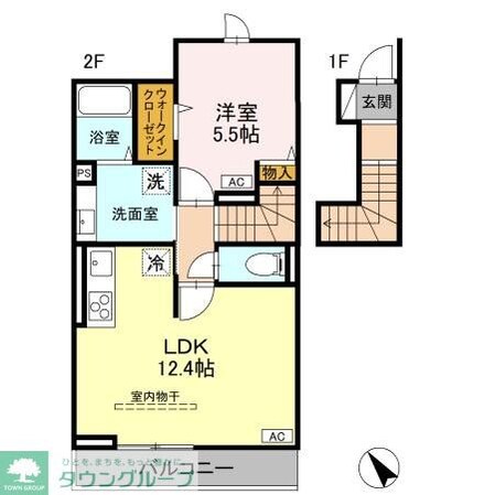 D-ROOM甲州街道の物件間取画像